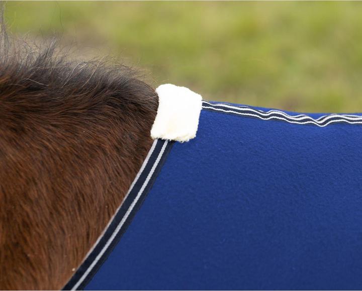 Image du produit Qhp Couverture polaire pour shetlands avec sangle