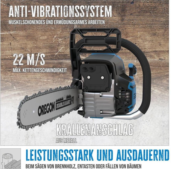Image du produit Güde Tronçonneuse à essence KS 500-62 (Scie à chaîne à essence)