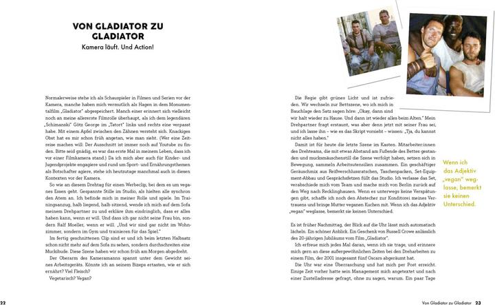 Actual product image Vegan Gladiators (German, Hubertus's pupil, Ralf Moeller, Timo Franke, 2022)