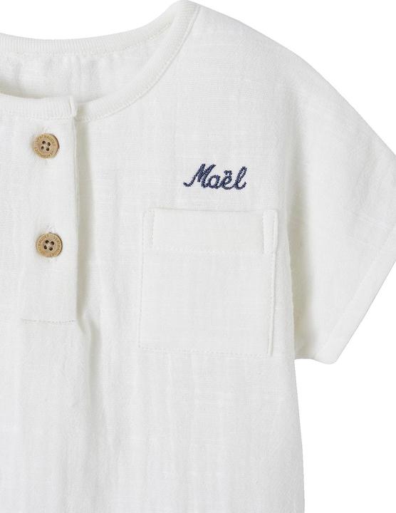 Actual product image Vertbaudet Baby Henley-Shirt, personalisierbar (62)