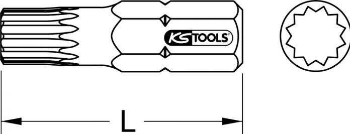 Actual product image KS Tools 911.1010 (M10)