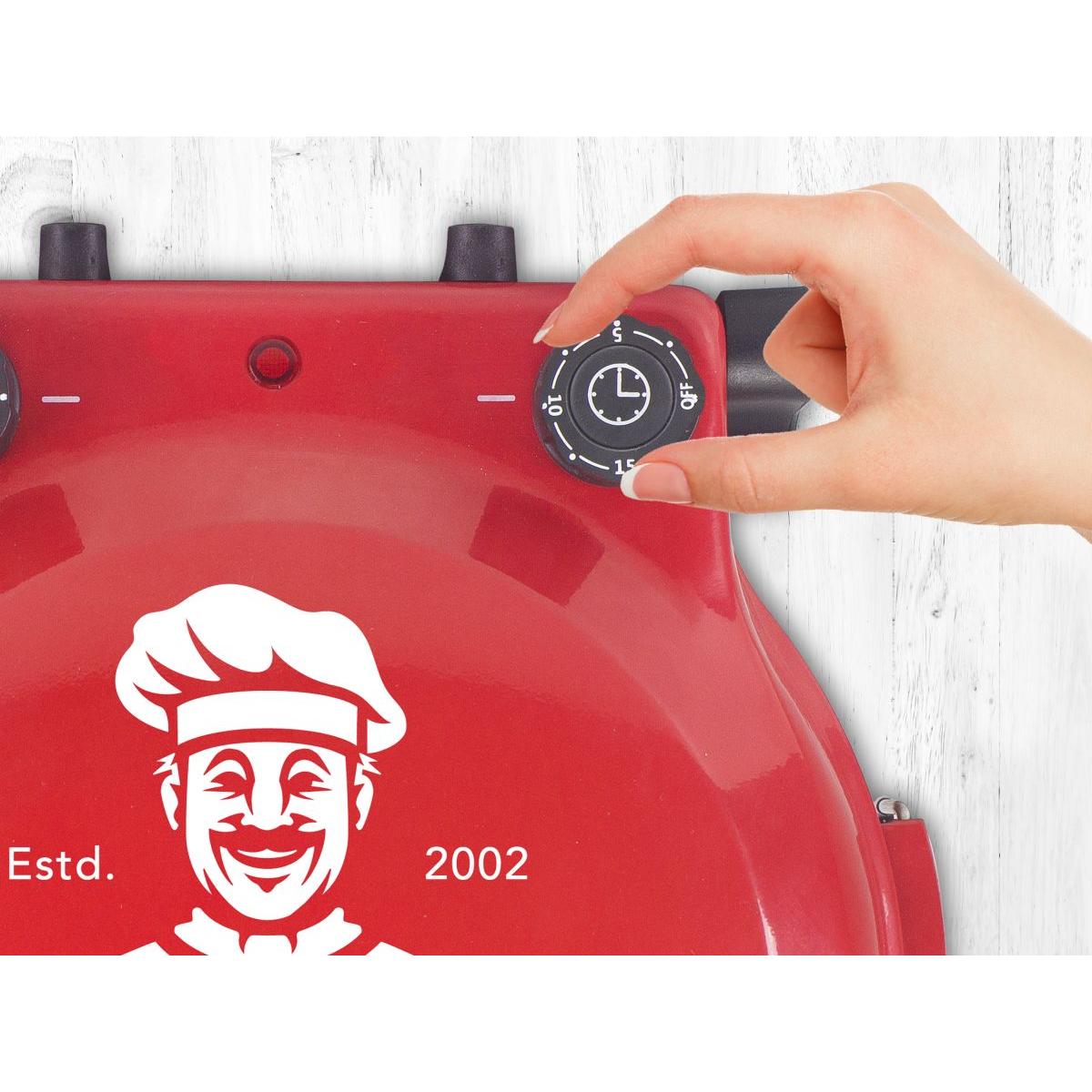 Thumbnail - Beper P101CUD300, Tischgrill, Rot