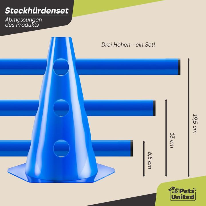 Immagine prodotto All Pets United Agility Steckhürden-Set (Destrezza)