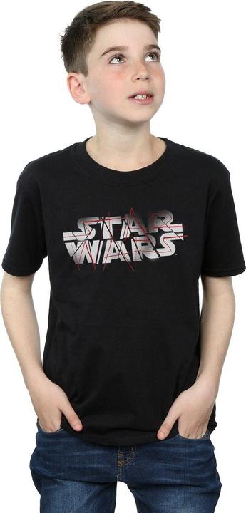 Produktbild Star Wars The Last Jedi Spray Logo TShirt Jungen (140, 146)