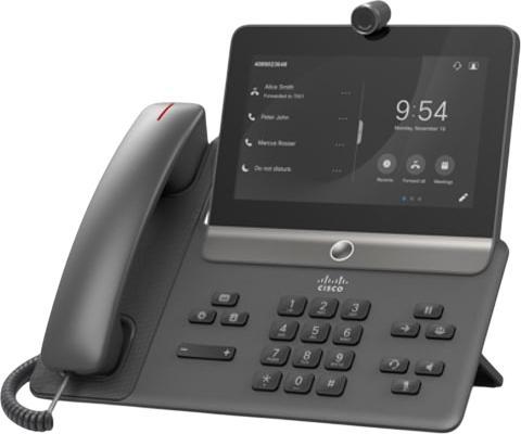 Actual product image Cisco Video Phone 8875 - Non-Radio Carbon Black Cpucode