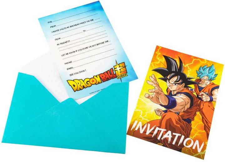 Immagine prodotto Dragon Ball Set di inviti di Z (5 pz.)