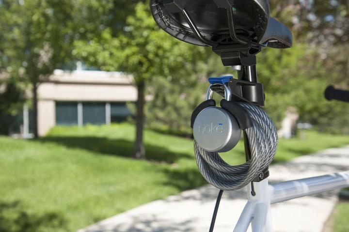 Immagine prodotto Noke Lucchetto + supporto per bicicletta e cavo
