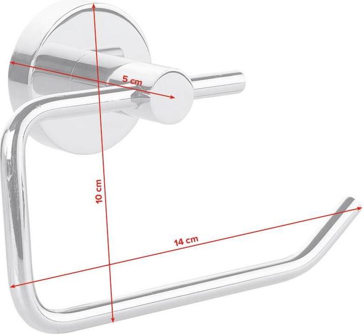 Actual product image tesa Toilet paper holder Smooz