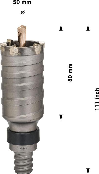 Produktbild Bosch Professional Zubehör PRO SDS max-5 Core Cutter, 50 x 80 x 111 mm (50 mm)