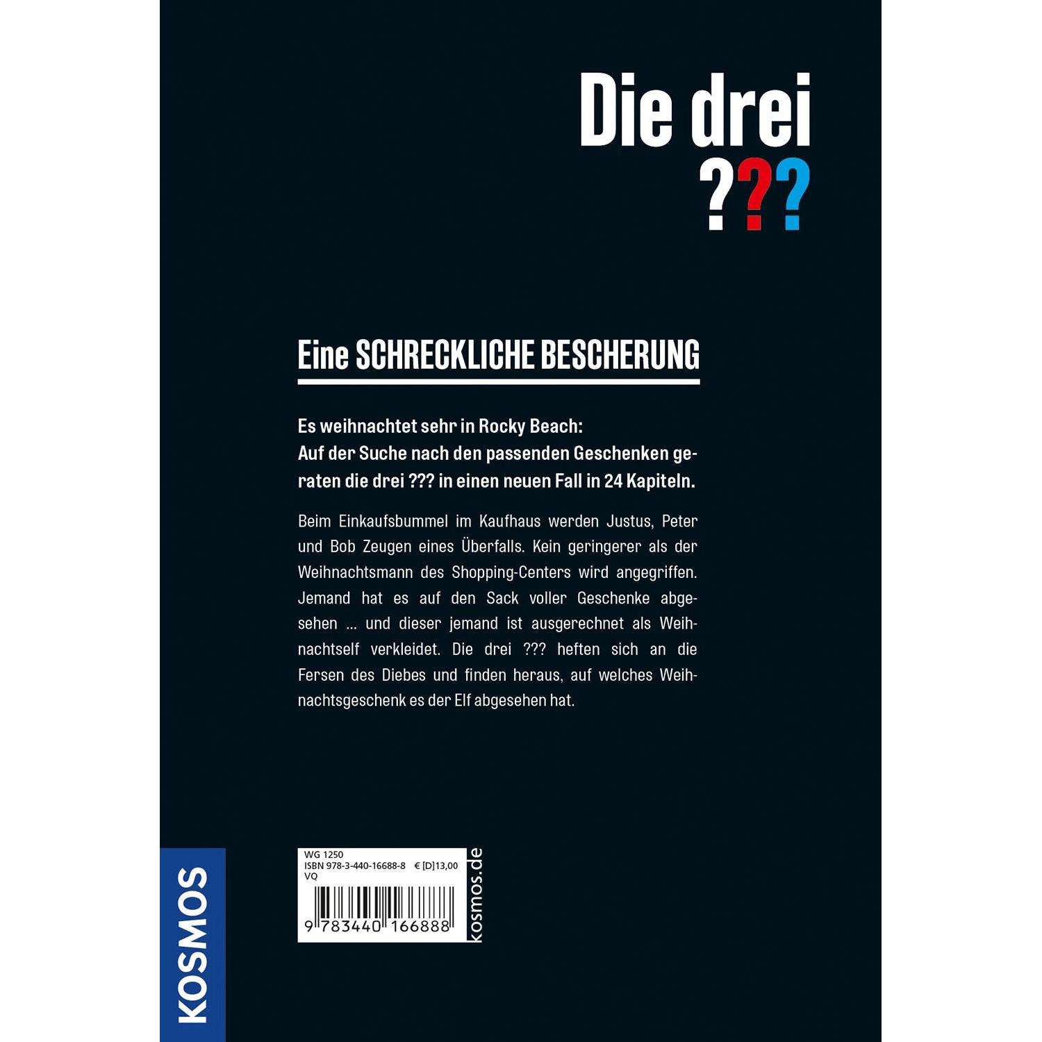 Thumbnail - Die drei??? Eine schreckliche Bescherung, Kinderbücher von Andreas Ruch, Marco Sonnleitner