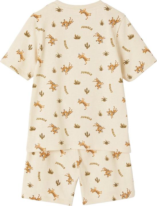 Image du produit Vertbaudet Lot de 2 pyjamas courts garçon tigré (110)