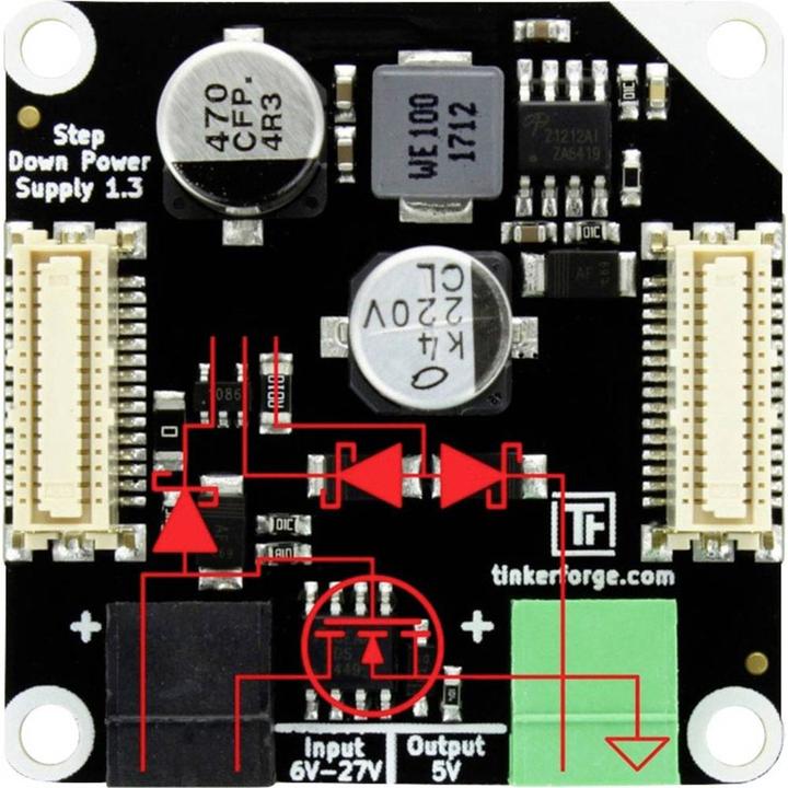 Actual product image Tinkerforge Step Down Supply