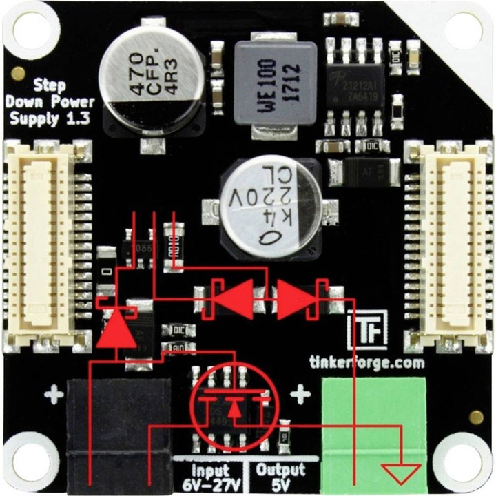 Produktbild Tinkerforge Step Down Supply