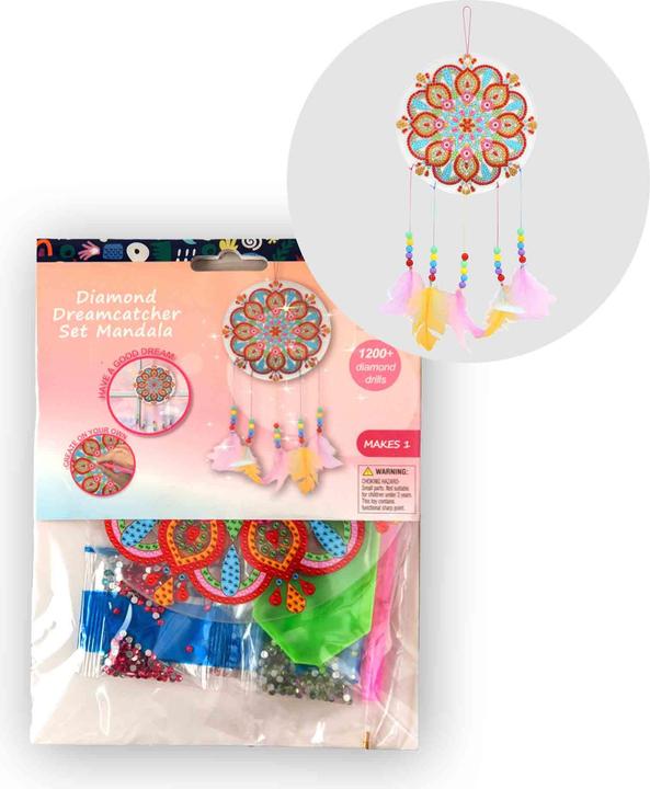 Produktbild I Am Creative Diamond Dreamcatcher Set Mandala