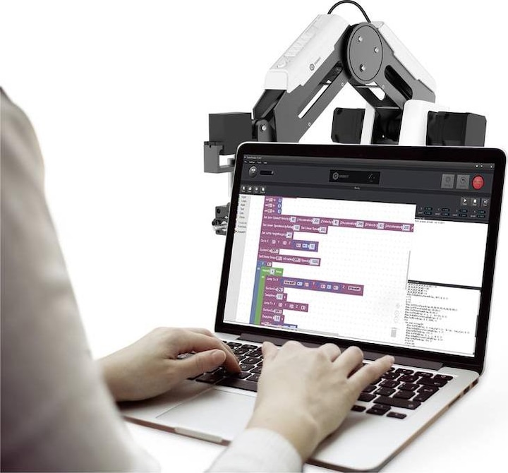 Actual product image Dobot Magican Plus robot arm kit DT-MG-4R005-02E+ ready-to-use device