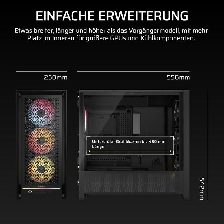 Immagine prodotto Corsair Frame 5000D RS ARGB (mATX, Mini-ITX, ATX, E-ATX)