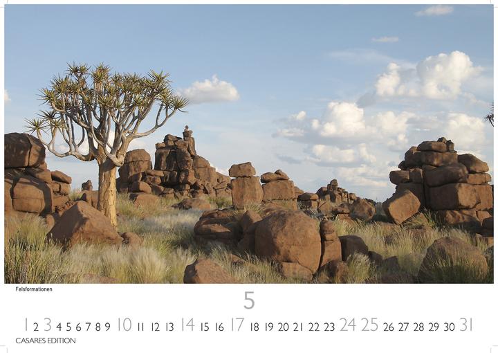 Produktbild Namibia 2026 L 35x50cm