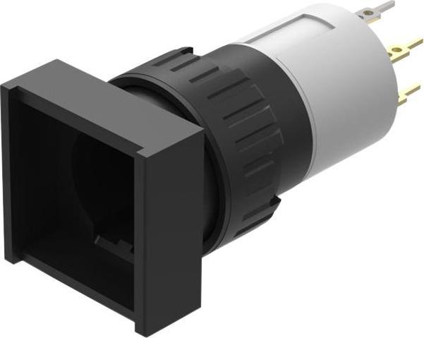 Actual product image EAO Push button switch,momentary,1NC + 1NO