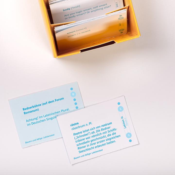 Produktbild Pontes 2. Vokabel-Lernbox zum Schulbuch (Deutsch, Latein, 2017)