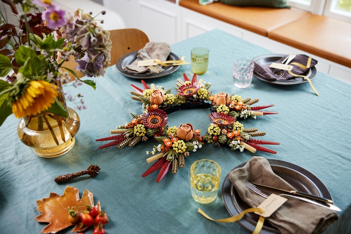 Actual product image LEGO Dried flower arrangement (10314, LEGO Icons, LEGO Botanical)
