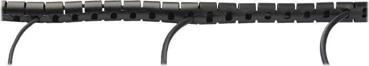 Produktbild StarTech CMSCOILED4 Kabelbündelschlauch (2,5 m, 45mm / 1,8 Zoll Durchmesser, erweiterbare (Kabelschlauch, 250 cm)