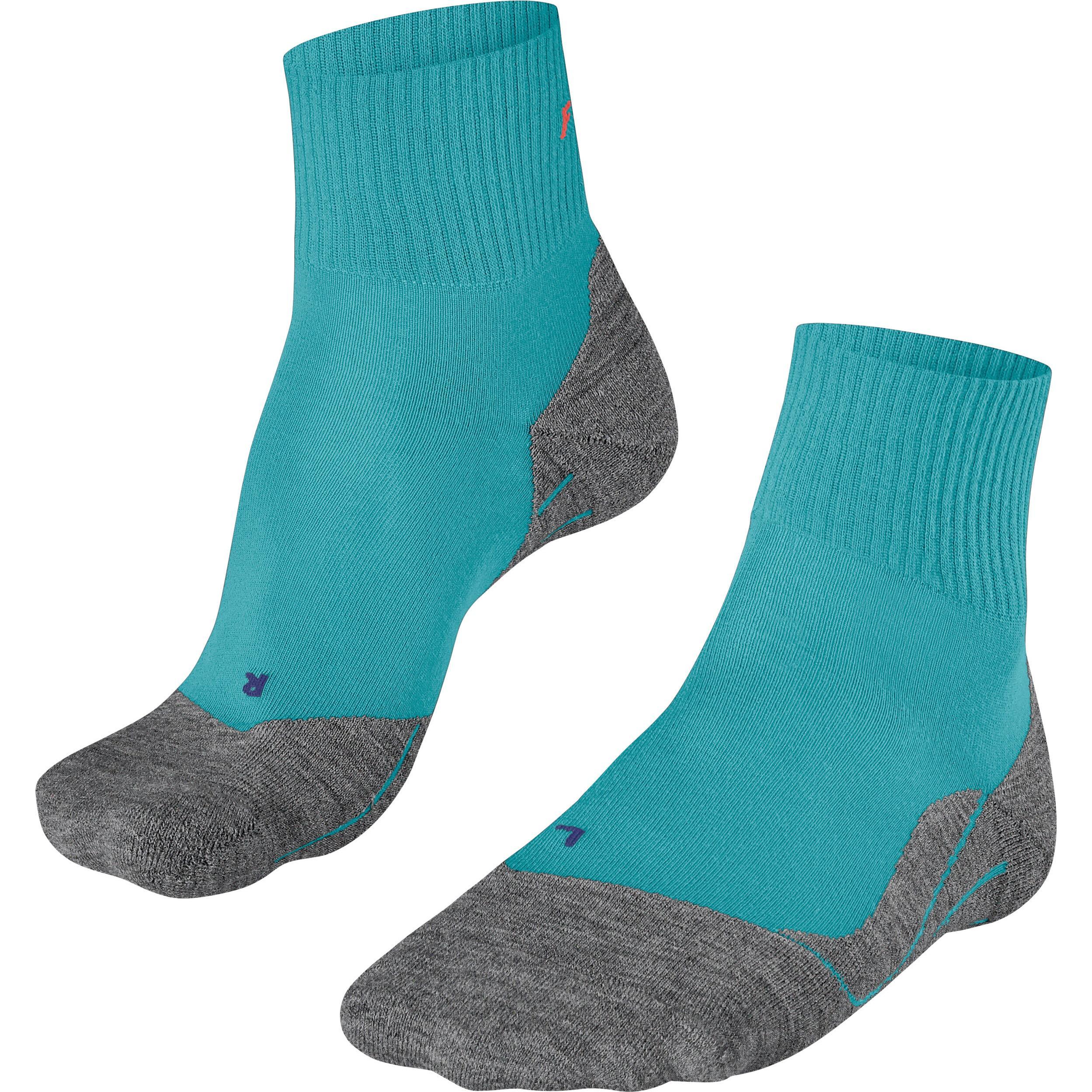 Falke, Damen, Sportsocken, TK5 Wander Cool Short Damen Trekking (35 - 36), Türkis