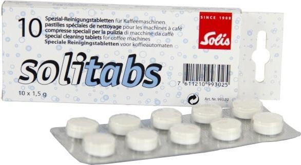 Actual product image Solis Solitabs cleaning tablets