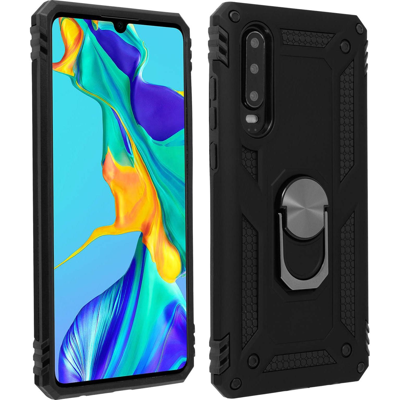Avizar Kosto Series (Huawei P30), Smartphone Hülle, Schwarz
