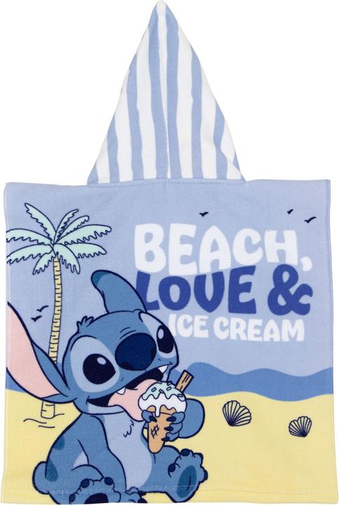 Actual product image Handtuch-Poncho-Stich am Strand
