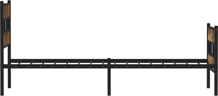 Image du produit VidaXL Lit sans matelas Chêne fumé (90 x 200 cm)