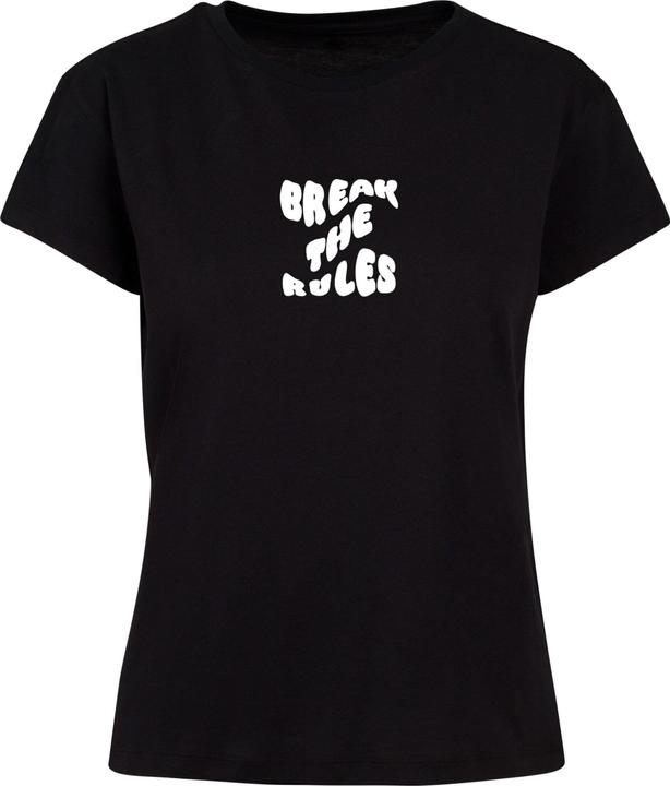 Merchcode Ladies Break The Rules Box Tee - 118959 (S)