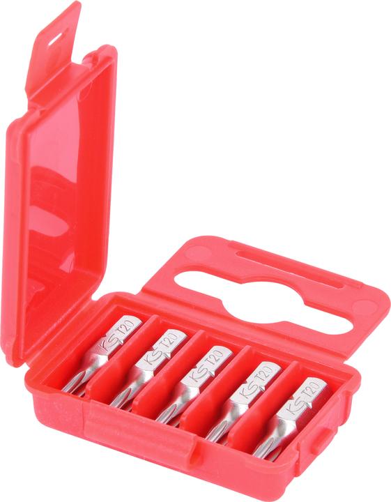 Actual product image KS Tools 1/4 bit TX. 25mm. T20. Pack of 5 911.2319 (25MM T20)