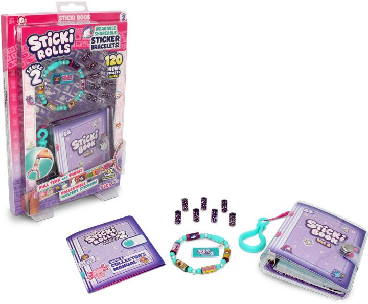 Image du produit Jazwares Sticki Rolls Sticki Book Pack W2