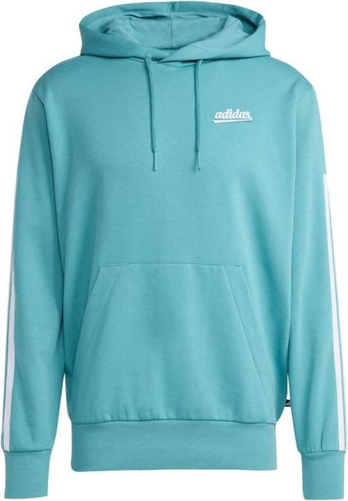 Produktbild Adidas Herren-Sweatshirt mit farbigem Schriftzug in Blau (S)