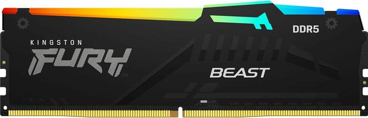 Actual product image Kingston 32GB 6000MT/s DDR5 CL36 DIMM FURY Beast RGB (1 x 32GB, 3000 MHz, DDR5 RAM, DIMM)