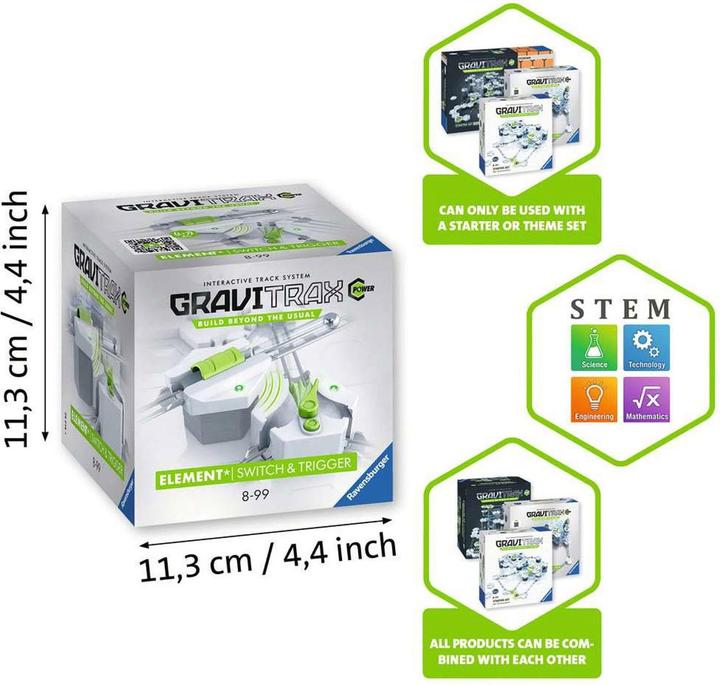 Immagine prodotto Ravensburger GraviTrax Power Element Switch & Trigger