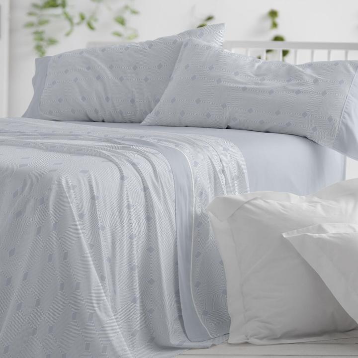 Productafbeelding Blanco Set Biancheria da Letto in Flanella Burrito (Beddengoed set, 200 cm)