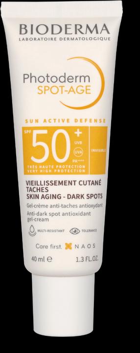 Image du produit Bioderma Photoderm Spot-Age SPF50+ (Crème solaire visage, SPF 50, 40 ml, 58 g)