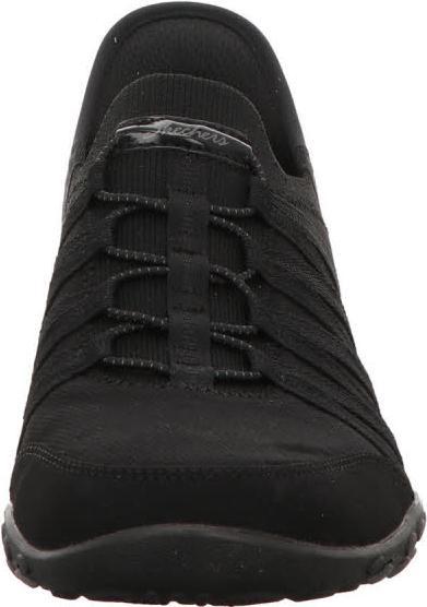 Immagine prodotto Skechers 100593/BBK Breathe-Easy-Roll-With-Me Ladies Sneaker Slipper VEGAN nero (40)