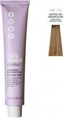 Actual product image Milk_Shake Vopsea permanenta Creative 7.017NA, Blond Mediu Cenusiu Natural, 100ml (701 Natural Ash Medium Blond)