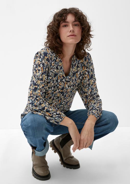 Immagine prodotto s.Oliver T-Shirt Jerseybluse mit Tunika-Ausschnitt (46)