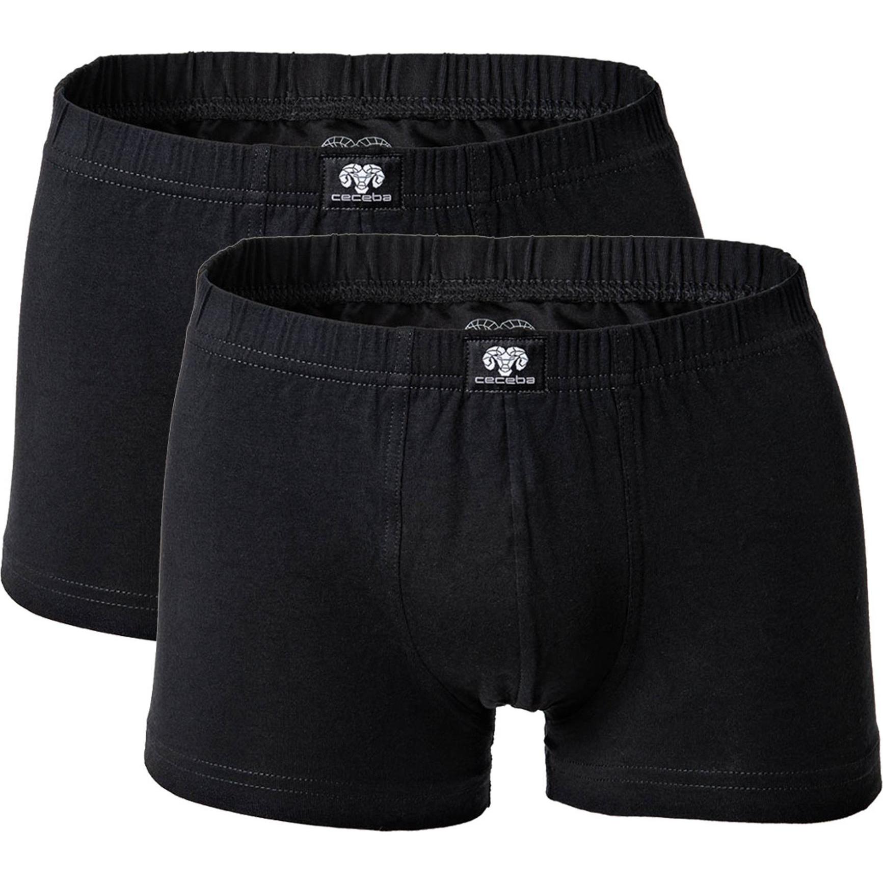 Ceceba, Unterhosen, Boxershort Casual Bequem sitzend Short Pants 2er Pack, (5XL, 2er Pack)