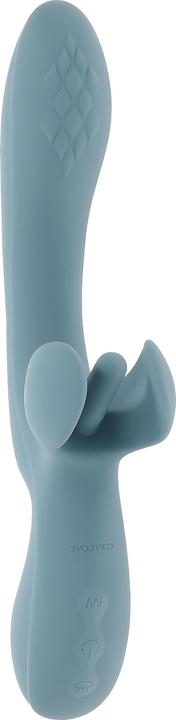 Actual product image Evolved Dual Stimulationsvibrator Blau