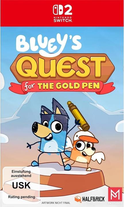 Produktbild PM Studios Blueys Quest for the gold Pen (Switch 2, DE)