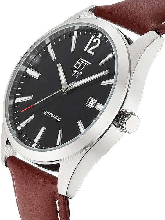 Produktbild ETT Eco Tech Time EGS-40407-21L Herrenuhr Motion Drive Automatik 41mm 10ATM (Analoguhr, 41 mm)