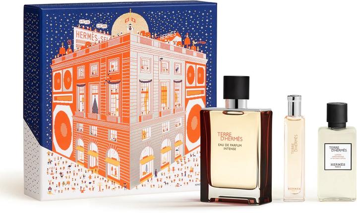 Hermès Herms Terre D'Herms Eau De Parfum Intense 100ml Coffret (Parfum Set)