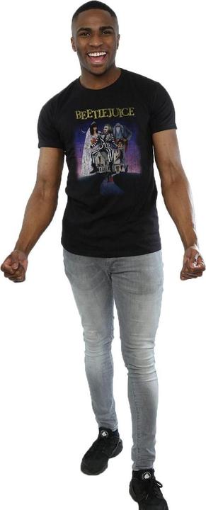 Produktbild Beetlejuice Distressed Poster TShirt (M)