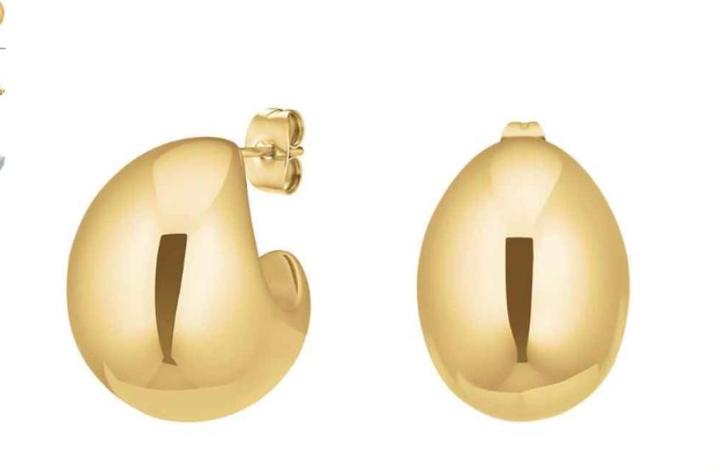 Produktbild Rosefield Ohrschmuck (14K Yellow gold plated stainless steel 316L, Edelstahl)