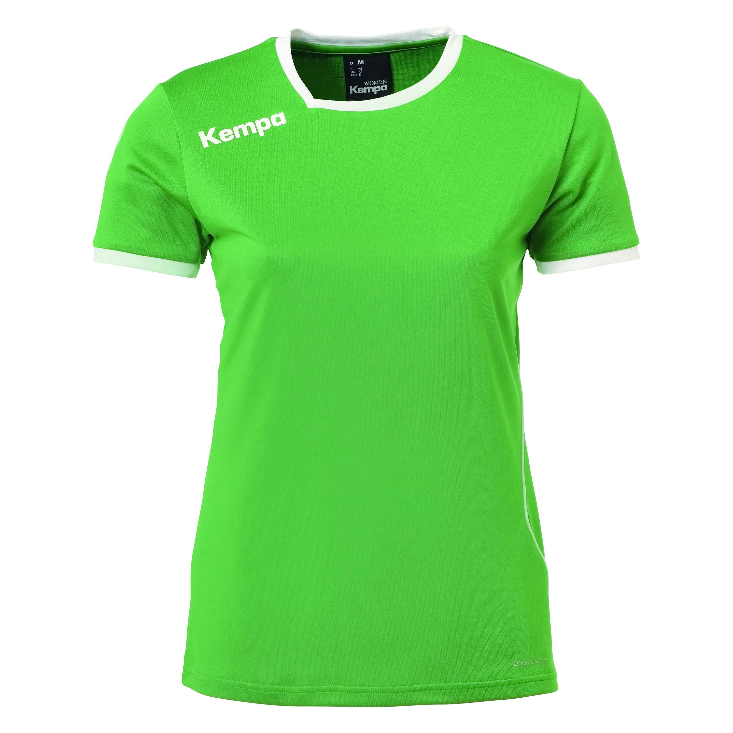 Kempa, Unisex, Sportshirt, Curve Trikot Women (Xxl), Grün, Xxl