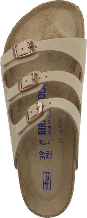 Actual product image Birkenstock Florida SFB geöltes Nubukleder Weichbettung normal - 66003 (41)